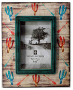 HiEnd Accents Cactus & Arrow Printed frame