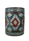 HiEnd Accents Colorful Aztec Wall Sconce