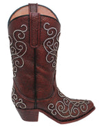 HiEnd Accents Studded Boot Vase