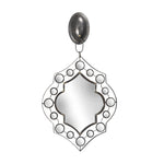 Sagebrook Home Hanging Silver Moroccan Mirror20.25``