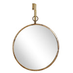 Sagebrook Home Gold Hanging Mirror, Circle