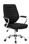 LeisureMod Winchester Home Leather Office Chair