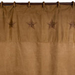 HiEnd Accents Luxury Star Shower Curtain