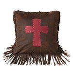 HiEnd Accents Cheyenne Cross Pillow