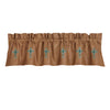 HiEnd Accents Las Cruses II Embroidered Valance