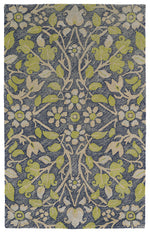 Kaleen Rugs Weathered Collection WTR04-22 Navy Area Rug
