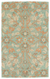 Kaleen Rugs Weathered Collection WTR04-78 Turquoise Area Rug