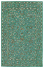 Kaleen Rugs Weathered Collection WTR05-78 Turquoise Area Rug