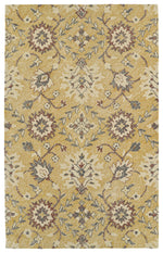 Kaleen Rugs Weathered Collection WTR07-05 Gold Area Rug