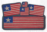 Earth Rugs WW-1032 Original Flag Wicker Weave Placemat