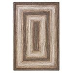 Homespice Decor 322623  20" x 30" Rectangular Wildwood Durable Braided Rug