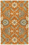 Kaleen Rugs Zocalo Collection ZOC01-89 Orange Area Rug
