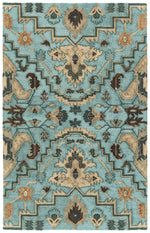 Kaleen Rugs Zocalo Collection ZOC03-17 Blue Area Rug