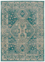 Kaleen Rugs Zuma Beach Collection ZUM12-78 Turquoise Area Rug