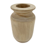 Sagebrook Home 16707-01 Wood, 9" Organic Vase, Natural