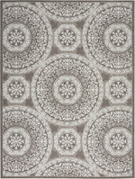 Nourison Calobra Contemporary Taupe Area Rug