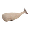 Sagebrook Home 18154-01 Resin, 11" Whale Decor, Ivory