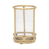 Sagebrook Home 18513-01 Metal, 9" Hurricane Holder, Gold