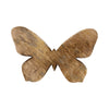 Sagebrook Home 17681-01 Wood, 9" Butterfly Deco, Brown