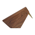 Sagebrook Home 18295-01 Wood, 6" Sitting Bird, Brown