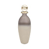 Sagebrook Home 17490-02 Glass, 20", Bottle withSphere Lid, White/Gold