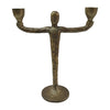 Sagebrook Home 18509-01 Metal, 12" 2 Taper Candelabra, Gold