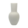Sagebrook Home 17120-01 Ceramic, 11" Bouquet Vase, White