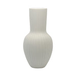 Sagebrook Home 17120-01 Ceramic, 11" Bouquet Vase, White