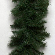 Vickerman A802714 50' Canadian Pine Artificial Christmas Garland Multi-Colored Incandescent Mini Lights