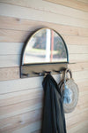 Kalalou CBB1082 Wall Mirror With Coat Hooks