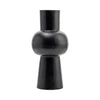 Sagebrook Home 17761-02 Metal, 12", Mid Ellipsoid Vase, Black