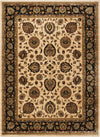 Nourison Delano Traditional Ivory/Black Area Rug