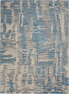 Nourison Ellora Contemporary Blue Area Rug