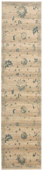 Nourison Silk Elements Traditional Beige Area Rug