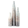 IMAX Worldwide Home Reykur Enamel Iron Vases - Set of 3