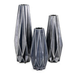 IMAX Worldwide Home Saffron Metallic Vases - Set of 3