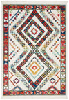 Nourison Tribal Decor Transitional White Area Rug