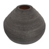 Sagebrook Home 18847 Glass, 10" Rotund Vase, Smokey Brown