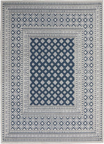 Nourison Calobra Transitional Blue Area Rug
