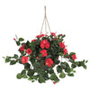 Nearly Natural 6614 Hibiscus Hanging Basket Plants