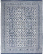 Nourison Royal Moroccan Contemporary Blue/Grey Area Rug