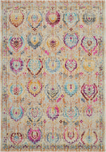 Nourison Vintage Kashan Traditional Ivory/Multi Area Rug