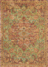 Nourison Vintage Tradition Traditional Jade Area Rug