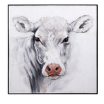 IMAX Worldwide Home Rickey Cow Oil Painting