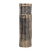 Sagebrook Home 18828-03 Glass, 18" Textured Enamel Vase, Bronze