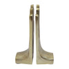 Sagebrook Home 18138 Metal, Set of 2 7" Hands Bookends, Gold