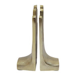 Sagebrook Home 18138 Metal, Set of 2 7" Hands Bookends, Gold