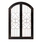IMAX Worldwide Home Amelia Iron and Wood Gate