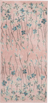 Nourison Tranquil Contemporary Pink Area Rug