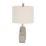 Sagebrook Home 50788 Resin 21" Blocks Table Lamp, Gray